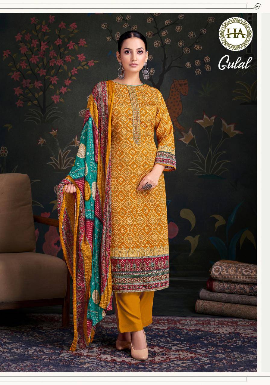 Alok suit gulal  Wholesale dress materials suppliers